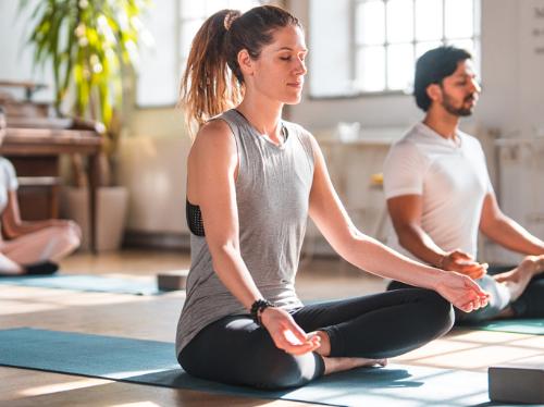 Yoga im ASG-Bildungsforum in Düsseldorf