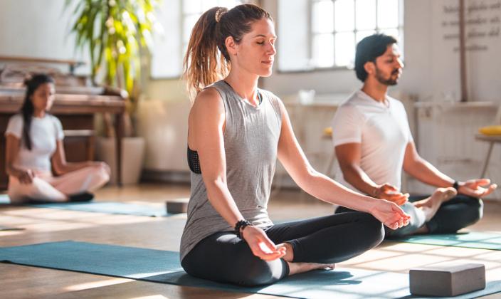 Yoga im ASG-Bildungsforum in Düsseldorf